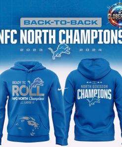 Detroit Lions NFC North Champions Blue Hoodie