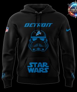 Detroit Lions x Star Wars Gift For Fan 2025 Black Hoodie