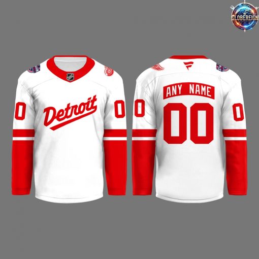 Detroit Red Wings 2025 Stadium Series Custom Hockey Jersey