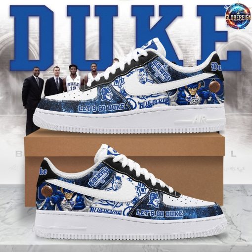 Duke Blue Devils Let’s Go Duke Nike Air Force 1