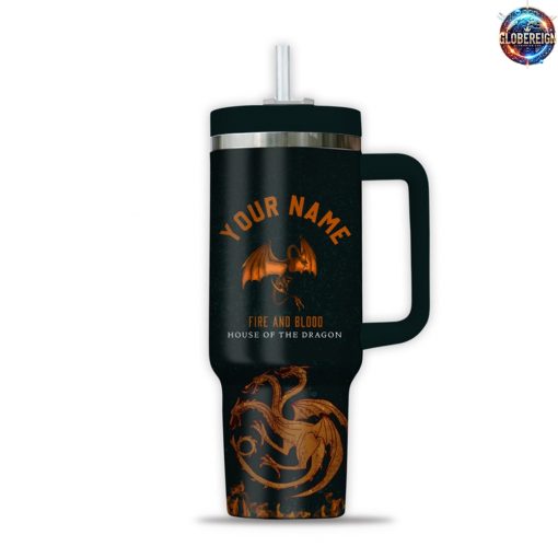 Fire And Blood House Of The Dragon Stanley Tumbler Cup