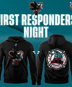 First Responders Night x San Jose Sharks Limited Edition Hoodie