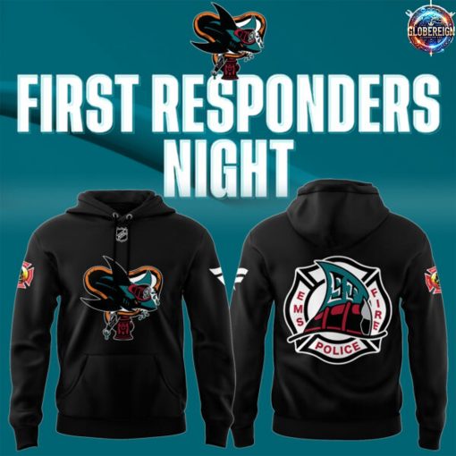 First Responders Night x San Jose Sharks Limited Edition Hoodie