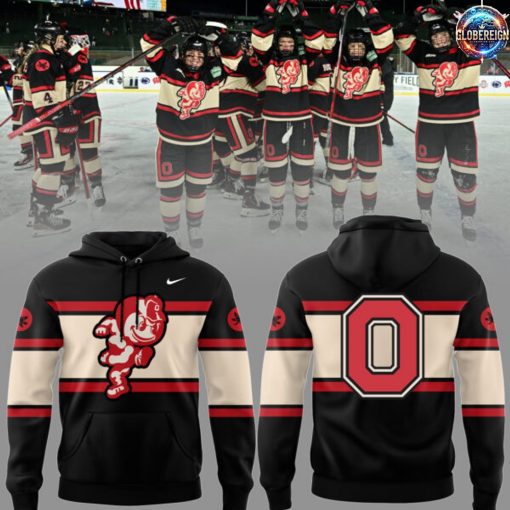 Frozen Confines 2025 Ohio State Hockey Limited Hoodie