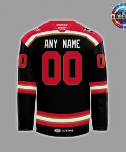 Grand Rapids Griffins CCM Quicklite 2024 Black Hockey Jersey