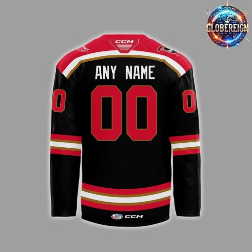 Grand Rapids Griffins CCM Quicklite 2024 Black Hockey Jersey