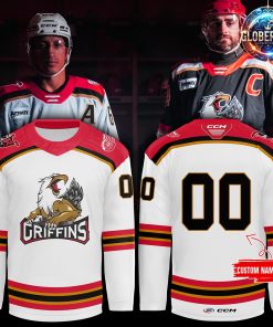 Grand Rapids Griffins CCM Quicklite 2024 White Hockey Jersey