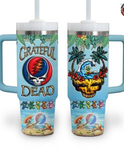 Grateful Dead Summer Beach Stanley Tumbler Cup