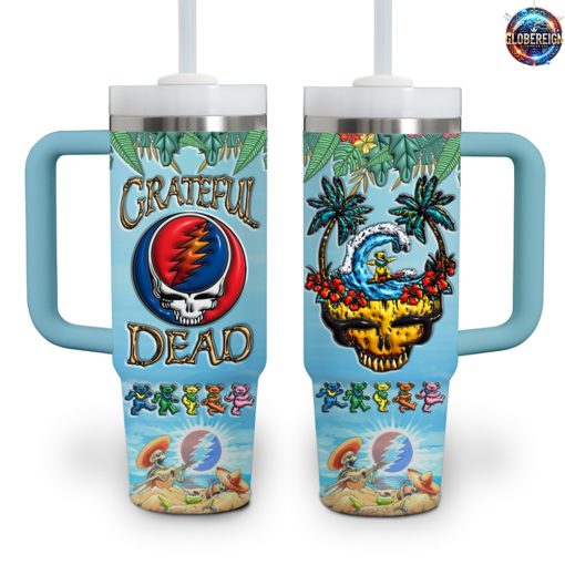 Grateful Dead Summer Beach Stanley Tumbler Cup