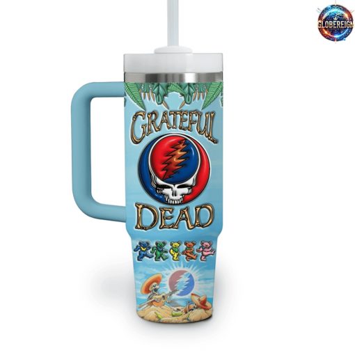 Grateful Dead Summer Beach Stanley Tumbler Cup