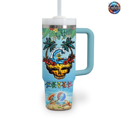 Grateful Dead Summer Beach Stanley Tumbler Cup