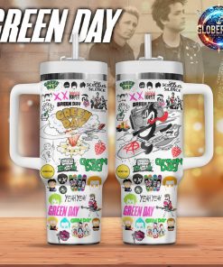 Green Day Band Limited Edition Stanley Tumbler Cup