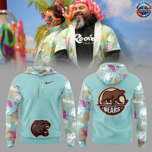 Hershey Bears Corona x Modelo Hawaiian New Edition Hoodie