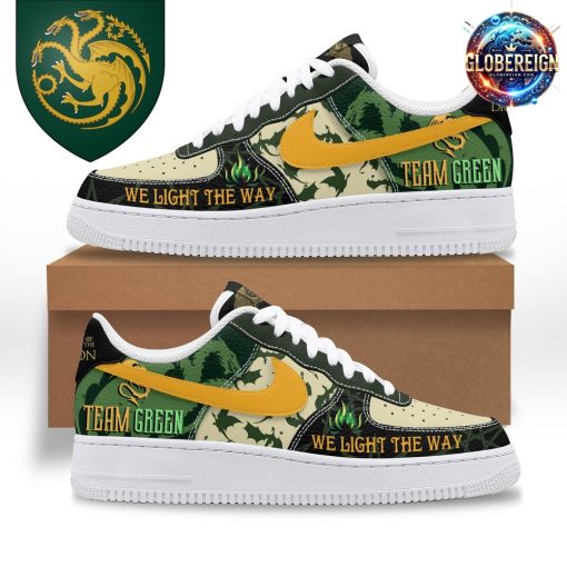 House of the Dragon Team Green Nike Air Force 1 Sneaker