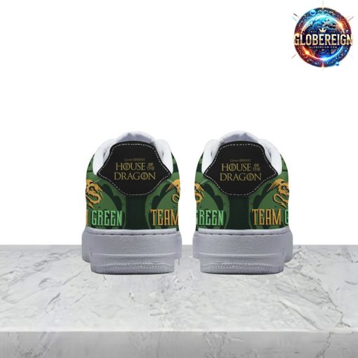 House of the Dragon Team Green Nike Air Force 1 Sneaker