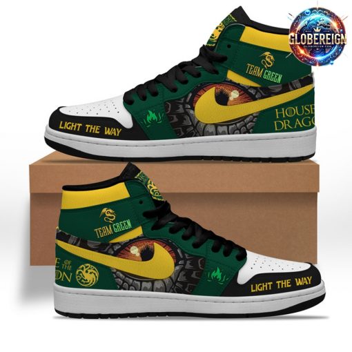 House of the Dragon Team Green Nike Air Jordan 1