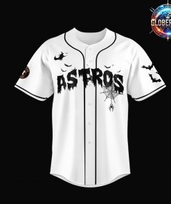 Houston Astros Happy Halloween 2024 Custom Baseball Jersey