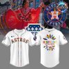 Los Houston Astros Custom Baseball Jersey