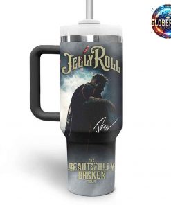 Jelly Roll Beautifully Broken Tour 2024 Stanley Tumbler Cup