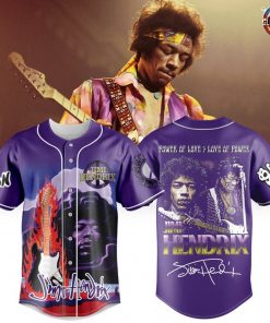 Jimi Hendrix Limited Edition New Baseball Jersey