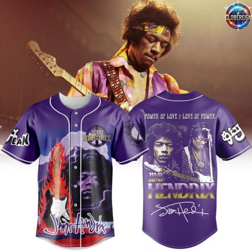 Jimi Hendrix Limited Edition New Baseball Jersey