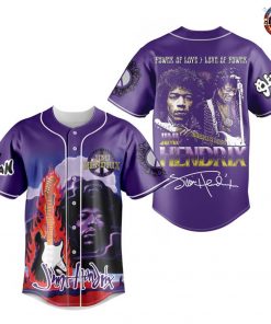 Jimi Hendrix Limited Edition New Baseball Jersey