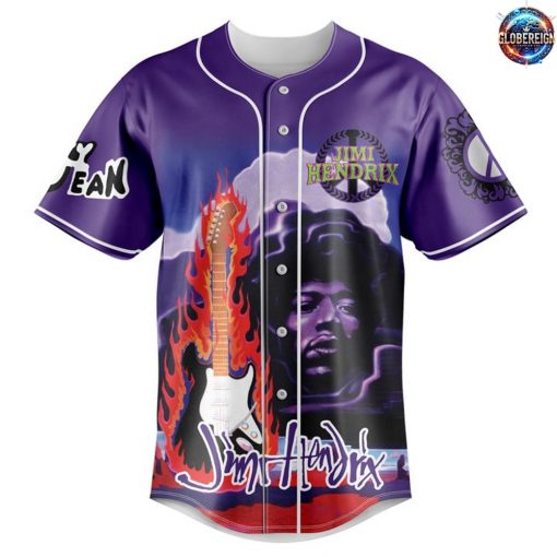 Jimi Hendrix Limited Edition New Baseball Jersey