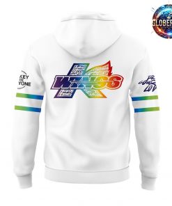 Kalamazoo Wings Hockey Is For Everyone White Hoodie