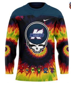 Kalamazoo Wings x Grateful Dead Night Special Hockey Jersey