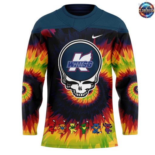 Kalamazoo Wings x Grateful Dead Night Special Hockey Jersey