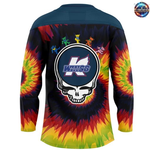 Kalamazoo Wings x Grateful Dead Night Special Hockey Jersey