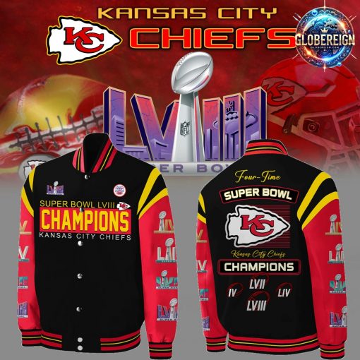 Kansas City Chiefs Super Bowl LVIII Champions Bomber Jacket