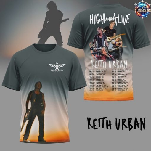 Keith Urban High And Alive Limited Edition T-Shirt