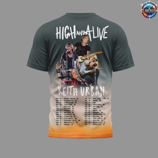 Keith Urban High And Alive Limited Edition T-Shirt