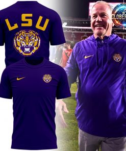 LSU Tigers Football Nike 2024 Royal Purple T-Shirt