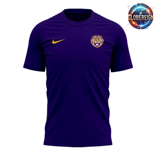 LSU Tigers Football Nike 2024 Royal Purple T-Shirt