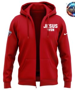 Liberty Flames Jamey Chadwell Special Red Zip Hoodie