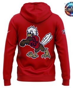 Liberty Flames Jamey Chadwell Special Red Zip Hoodie