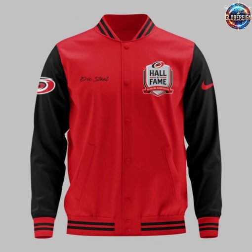 Limited Carolina Hurricanes Eric Staal Hall of Fame Baseball Jacket