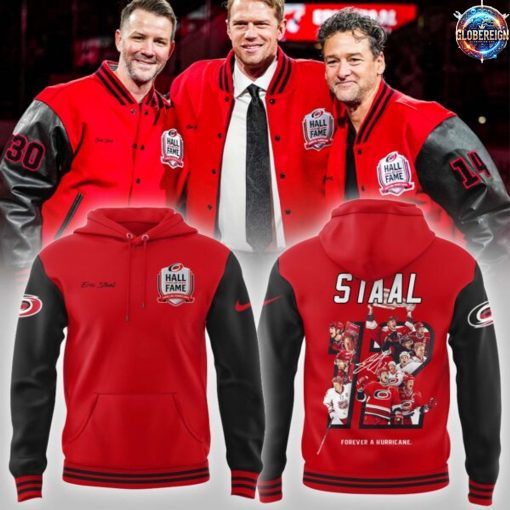 Limited Carolina Hurricanes Eric Staal Hall of Fame Hoodie