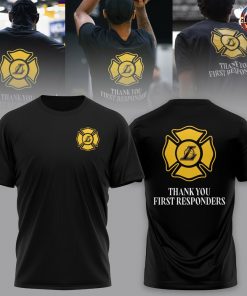 Limited Edition Los Angeles Lakers Thank You First Responders T-Shirt