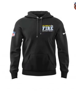 Limited Edition Los Angeles Rams Fire Department Hoodie