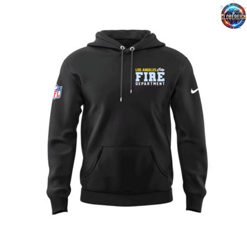 Limited Edition Los Angeles Rams Fire Department Hoodie