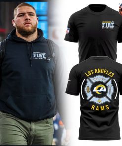 Limited Edition Los Angeles Rams Fire Department T-Shirt