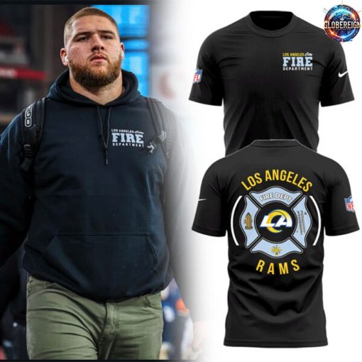 Limited Edition Los Angeles Rams Fire Department T-Shirt