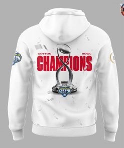 Limited Edition Ohio State Buckeyes Champions Cotton Bowl White Hoodie