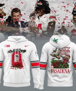 Limited Edition Ohio State Buckeyes Playoff 2025 Rose Bowl Champions Hoodie