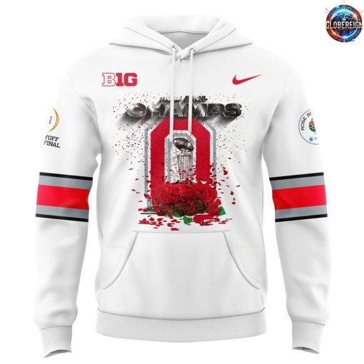 Limited Edition Ohio State Buckeyes Playoff 2025 Rose Bowl Champions Hoodie