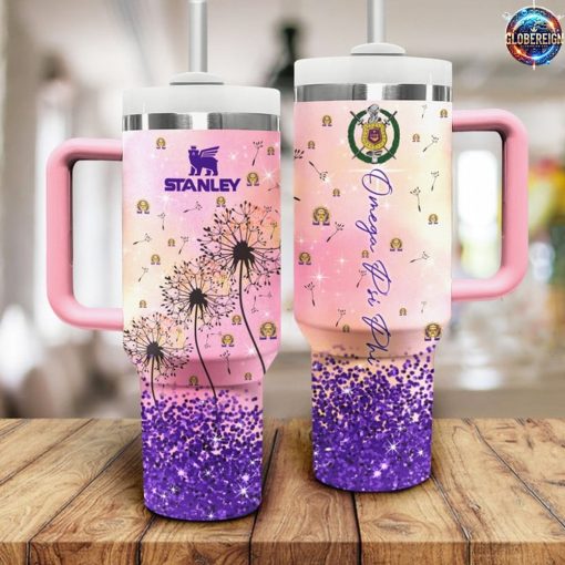 Limited Edition Omega Psi Phi Stanley Tumbler Cup