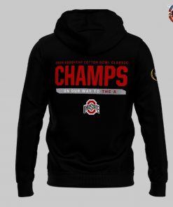 Limited Edition Playoff 2025 Cotton Bowl Champions Ohio State Buckeyes Hoodie